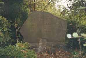 Der Ged�chtnisstein des Carl-Otto Gehrckens